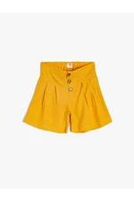 Koton Button Detailed Shorts