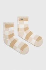 Ponožky Vans béžová farba