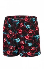 Cornette Hot Lips 2 048/06 Pánské šortky XXL Black-Red-Turquoise