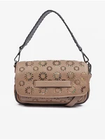 Light brown womens crossbody handbag Desigual Amorina Tromso - Women Light brown womens crossbody handbag Desigual Amorina Tromso - Women
