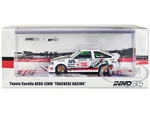 Toyota Corolla AE86 Levin RHD (Right Hand Drive) 326 "Trackerz Racing" 1/64 Diecast Model Car by Inno Models