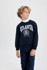 DEFACTO Regular Fit Crew Neck Sweatshirt