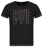 Men's T-shirt LOAP ALEXUS Black