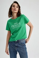 DEFACTO Regular Fit Crew Neck Short Sleeve T-Shirt