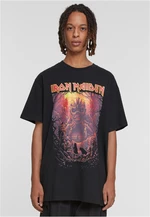 Luxusní tričko X Iron Maiden Shadow of the Valley Oversize černé