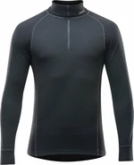 Devold Duo Active Merino 210 Zip Neck Man Black XL Thermischeunterwäsche