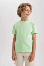 DEFACTO New Regular Fit Printed Short Sleeve T-Shirt