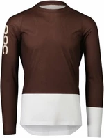 POC MTB Pure LS Jersey Dres Axinite Brown/Hydrogen White S