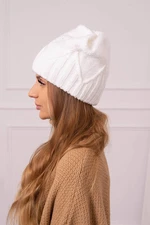 Ladies beanie Liliana K375 white