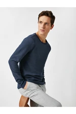 Koton Men's Navy Blue Sweater