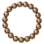 Evolution Group Elegantní perlový náramek 56010.3 brown