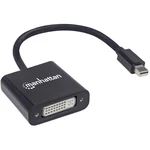 Manhattan 152549 Mini-DisplayPort adaptér [1x DVI zásuvka 24+5-pólová - 1x mini DisplayPort zástrčka] čierna tienený, UL