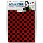 Oracover 95-023-071-B dizajnová fólie Easyplot Fun 4 (d x š) 300 mm x 208 mm červená, čierna