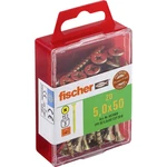 Fischer  653969 skrutka so zápustnou hlavou 5 mm 50 mm krížová dražka Pozidriv     glavanizované zinkom 20 ks