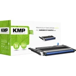 KMP toner  náhradný Samsung CLT-C406S kompatibilná zelenomodrá 1000 Seiten SA-T54