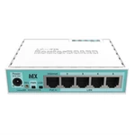 Router MikroTik hEX RB750Gr3 (RB750Gr3) biely router • 2-jadrový procesor • operačný systém RouterOS MikroTik (v6) • funkcia VPN koncentrátora • rýchl