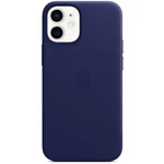 Kryt na mobil Apple Leather Case s MagSafe pre iPhone 12 mini - tmavo fialový (MJYQ3ZM/A) kožené puzdro na mobil • kompatibilita s iPhone 12 mini • in