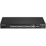 Síťový switch EDIMAX, GS-5424PLC V2, 24 + 4 porty, 10 / 100 / 1000 MBit/s, funkce PoE