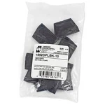 Koncová deska Hammond Electronics 1552DPLBK-10, plast ABS , černá, 51 mm, 10 ks