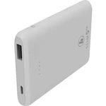 Powerbanka Hama SLIM 5HD, Li-Pol 5000 mAh, bílá