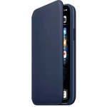 Apple iPhone 11 Pro Leather Folio Leder Case hlubokomořská modř