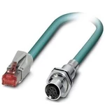 Síťový kabel RJ45 Phoenix Contact 1403535, CAT 5, SF/UTP, 0.50 m, vodní modrá