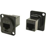 XLR adaptér UTP CAT5e RJ45 adaptér, vestavný Cliff CP30220MB 1 ks