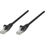 Síťový kabel RJ45 Intellinet 320757, CAT 5e, U/UTP, 2.00 m, černá