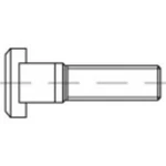 Šroub s T hlavou TOOLCRAFT 112518, N/A, M12, 40 mm, ocel, 10 ks