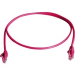 Síťový kabel RJ45 Telegärtner L00006A0329, CAT 6, U/UTP, 25.00 m, červená