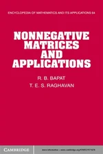 Nonnegative Matrices and Applications