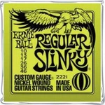 Struny na elektrickou kytaru Ernie Ball Regular Slinky, 010 - 046