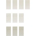 Sada brusných sítí Bosch Accessories 2608901207 s otvory, Zrnitost 80, 80, 80, 80, 120, 120, 120, 180, 180, 180, (d x š) 230 mm x 115 mm, 10 ks