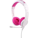 Dětské náhlavní sada On Ear Stereo onanoff BuddyPhones® BP-SCHOOLP-PINK, růžová