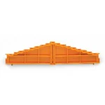 8úrovňová koncová destička, WAGO 727-105, 226 mm x 7.62 mm x 58.3 mm , 25 ks