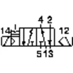 Přímo řízený pneumatický ventil Norgren 9710000305023050, 5/2-cestné nebo 3/2-cestné, G 1/4, 230 V/AC