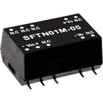 DC/DC měnič napětí, modul Mean Well SFTN01L-12, 84 mA, 1 W, Počet výstupů 1 x
