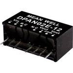 DC/DC měnič napětí, modul Mean Well DPAN02A-15, 67 mA, 2 W, Počet výstupů 2 x