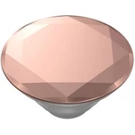 Stojan na mobilní telefon POPSOCKETS Metallic Diamond Rose Gold N/A, růžová, metalická