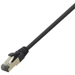 Síťový kabel RJ45 LogiLink CQ8043S, CAT 8.1 , S/FTP, 1.50 m, černá