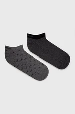 Ponožky Calvin Klein pánske, šedá farba, 701218715