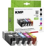 Ink sada náplní do tiskárny KMP C100V 1519,0050, kompatibilní, černá, foto černá, azurová, purppurová, žlutá