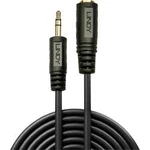 Jack audio prodlužovací kabel LINDY 35652, 2.00 m, černá