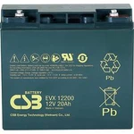 Olověný akumulátor CSB Battery EVX 12200 EVX12200, 20 Ah, 12 V