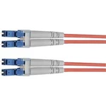 Optické vlákno kabel Telegärtner L00872A0006 [1x zástrčka LC - 1x zástrčka LC], 3.00 m, fialová