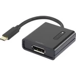 USB / DisplayPort adaptér Renkforce [1x USB-C™ zástrčka - 1x zásuvka DisplayPort], černá