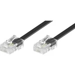 ISDN kabel Basetech BT-1602135, [1x RJ45 zástrčka 8p4c - 1x RJ45 zástrčka 8p4c], 15.00 m, černá