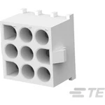 Zásuvkový konektor do DPS TE Connectivity 643426-1, 20.32 mm, pólů 9, rozteč 6.35 mm, 1 ks
