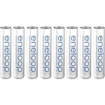 Akumulátor AAA Ni-MH Panasonic eneloop HR03, 750 mAh, 1.2 V, 8 ks