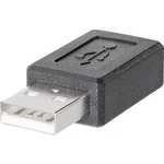 Adaptér TRU COMPONENTS USB 2.0 zástrčka A- Mini-B-USB zásuvka, 1 ks
